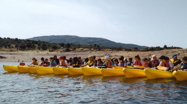 Jornada acuática para colegios en el Embalse de El Atazar 