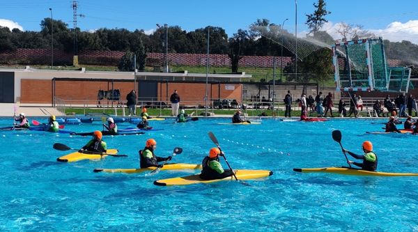 Piragüismo para escolares y orientación en el Parque Juan Carlos I (7)