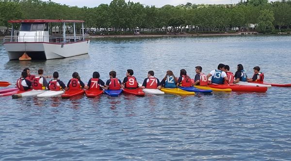 Programa de orientación y piragüismo para centros educativos en Parla (5)