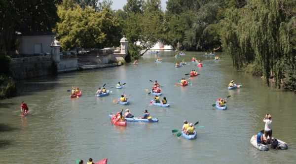 Ruta en kayak para estudiantes en Aranjuez 