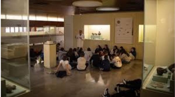 Visita escolar al Museo de Albacete 